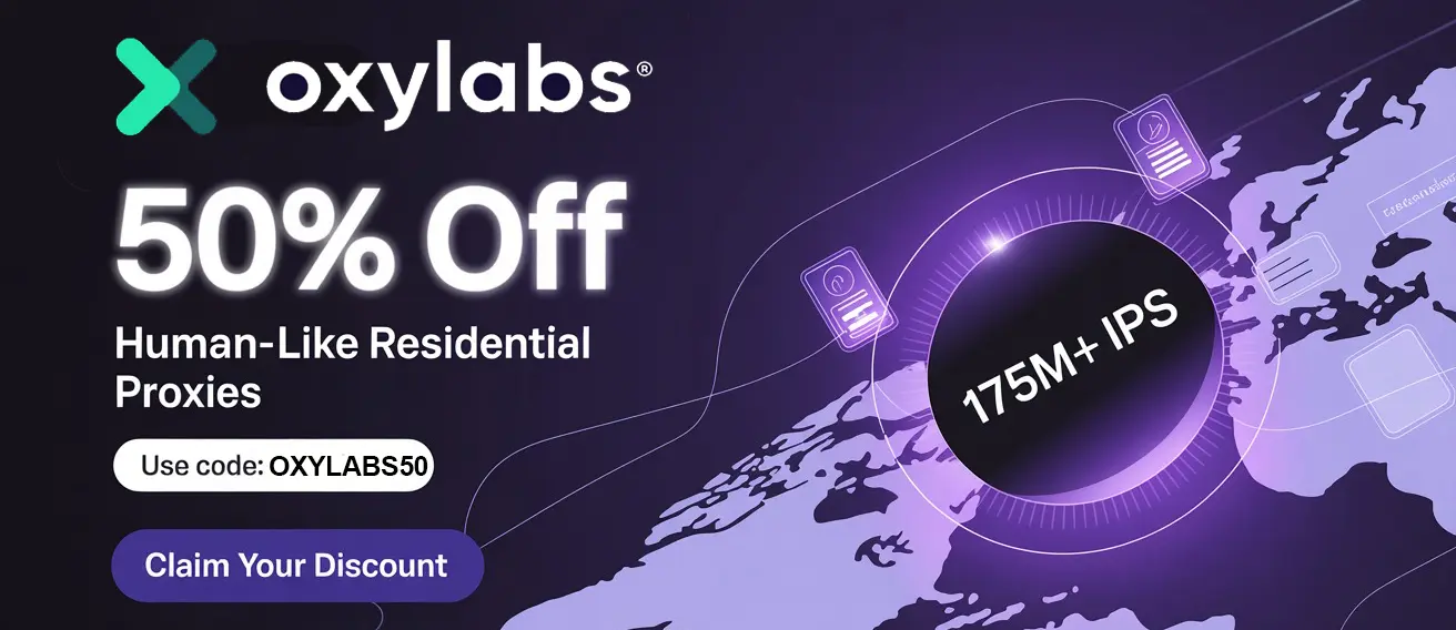 Human-like Residential Proxies by Oxylabs